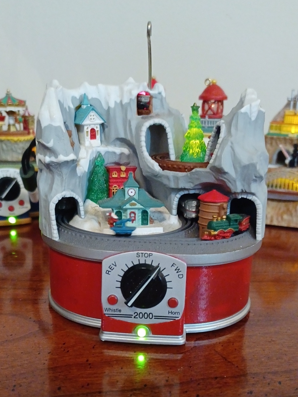 Hallmark Millinnium Holiday Mountain Train Ornament